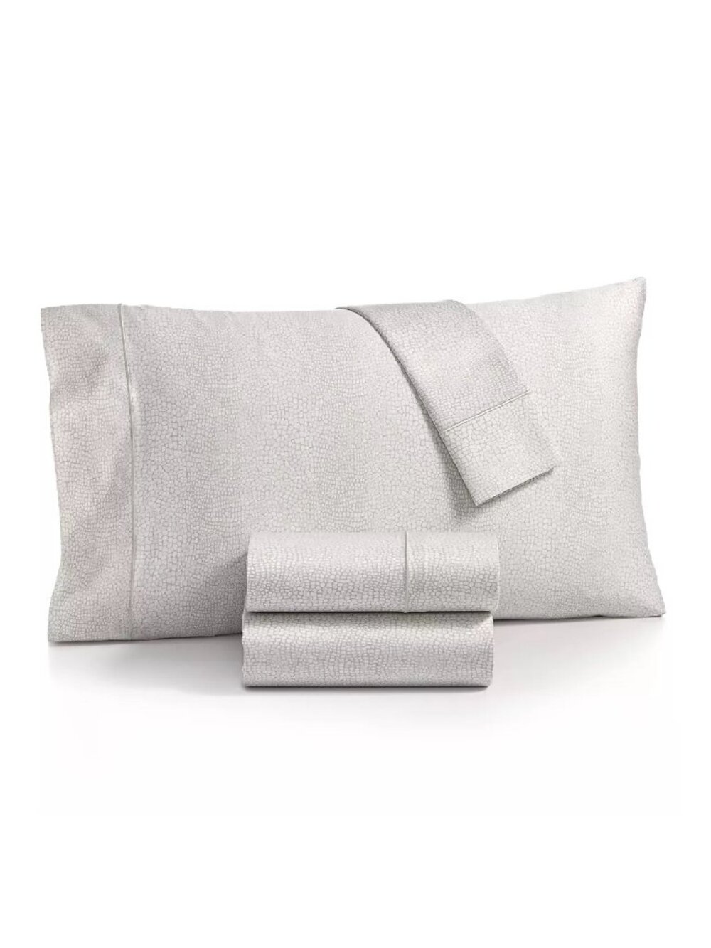 new Charter Club Sleep Luxe 800 TC 100% Cotton FULL Sheet Set - Pebble Pattern